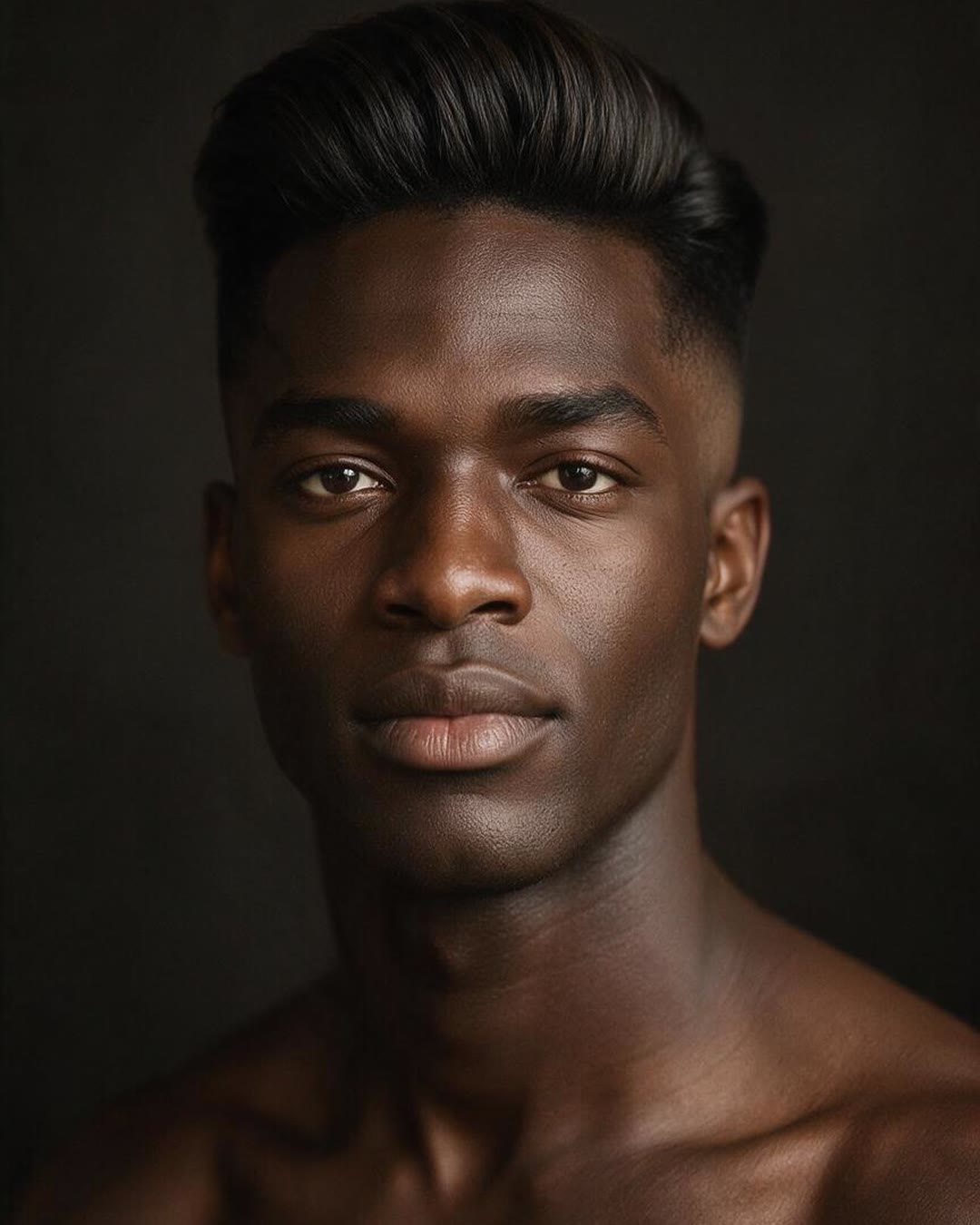 After: modern quiff