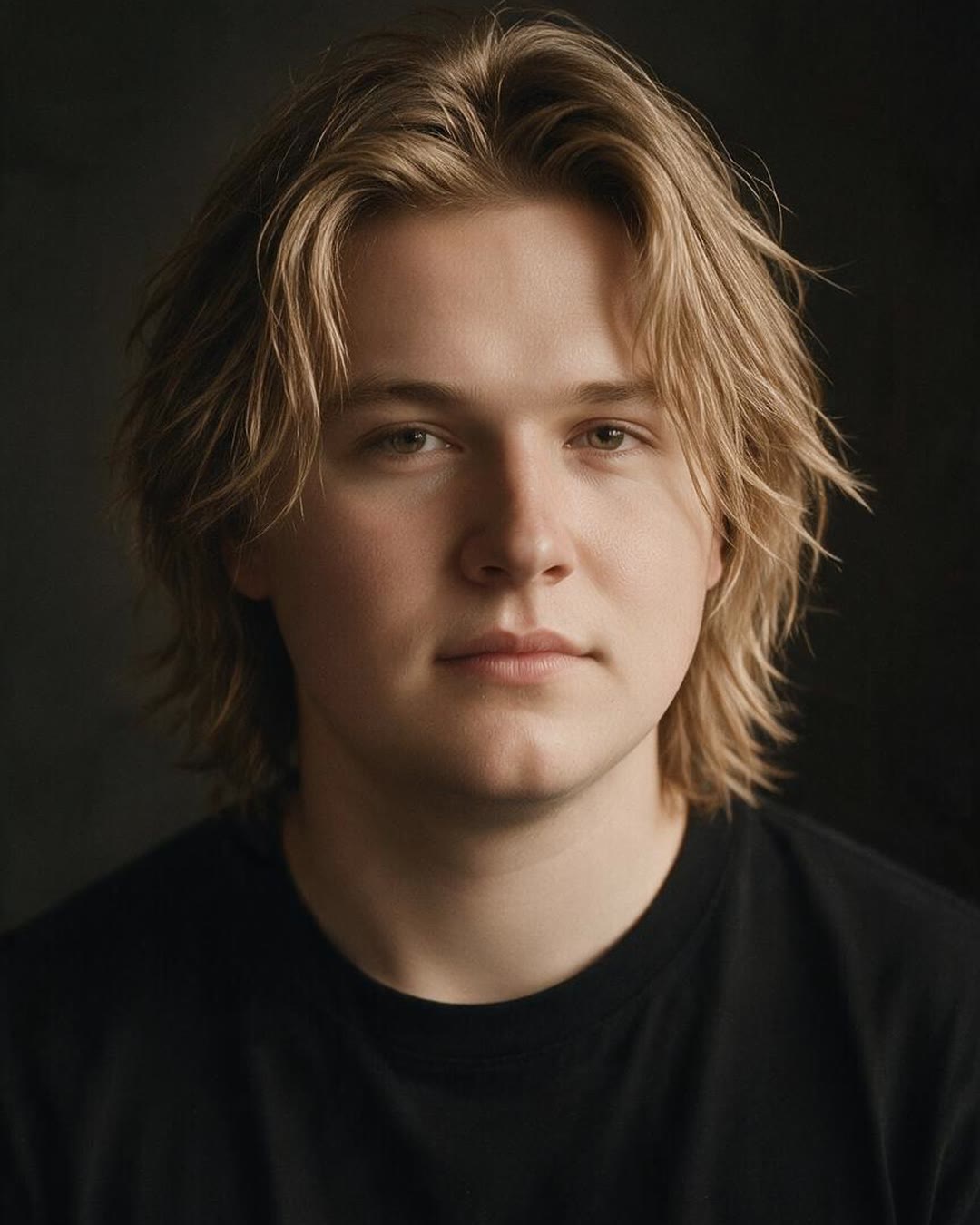 After: tousled flow